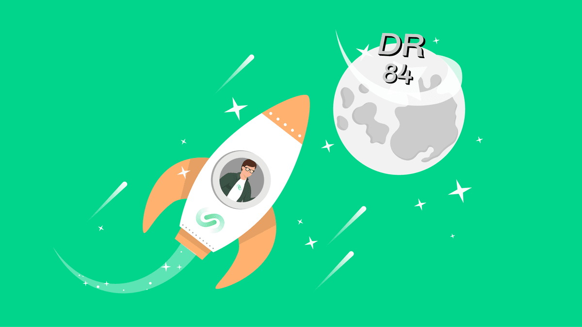 High Domain authority score